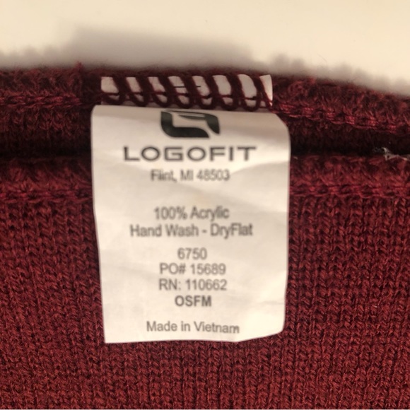 Logofit SAINT IGNATIUS Unisex Knit Scarf - Picture 5 of 5